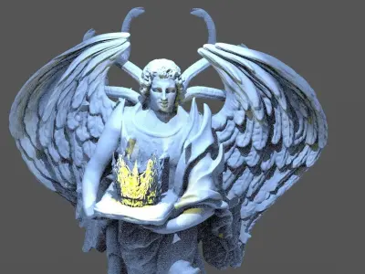 Kings Crown Arch Angel  3D model