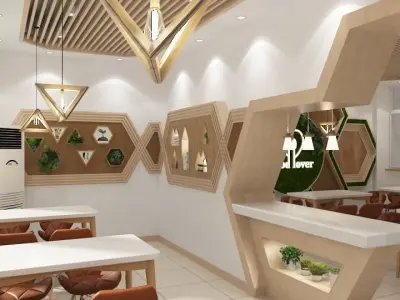 Restaurant Kindergarten 3D model