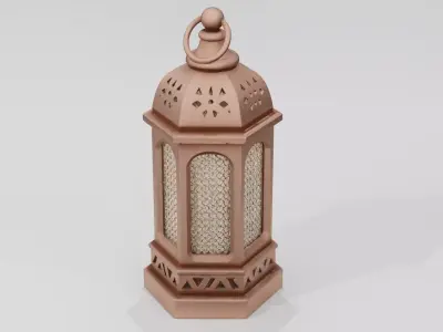 Ceiling Light 3D Model  Interior Lamp Low Poly Low-poly 3D model
