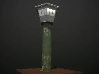 Guard Tower 01 Low-poly 3D model purchase