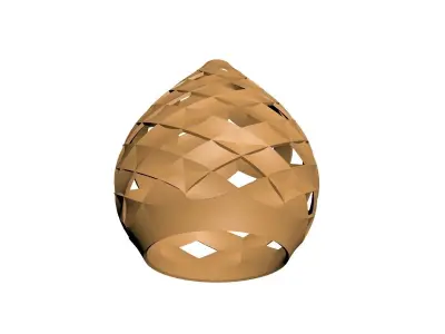 Hanging Lamp 3D print model purchase