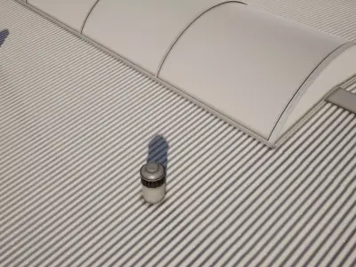 Warehouse Building Low-poly 3D model