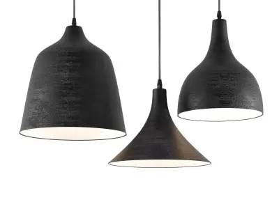 T-Black lamps KARMAN 3D model