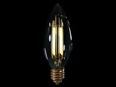 Light bulb vintage 3 3D model