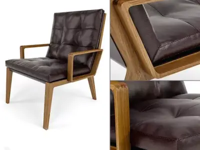 Walter Knoll Andoo Lounge Chair 3D model