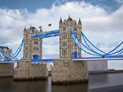 Tower Bridge  3D model
