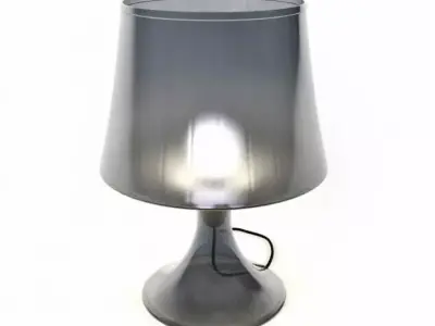 White Table Lamp 3D model purchase