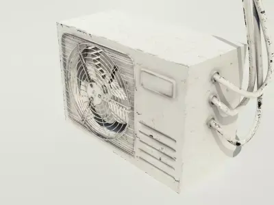 out door air conditioner  3D model