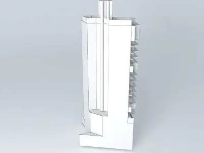 Farallon building Free 3D model