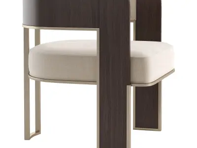 Streamliner chair 3D model