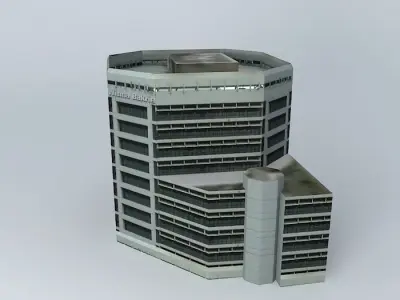 Wisma Bakrie 1 3D model