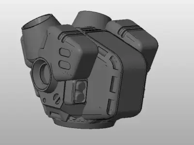 CHIBI-TECH SD - STRYKER CORE  3D print model