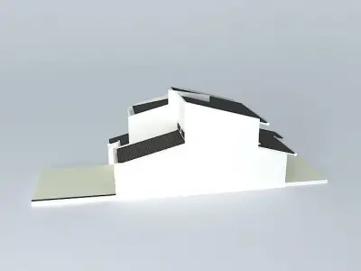 Terrace House 3D model purchase