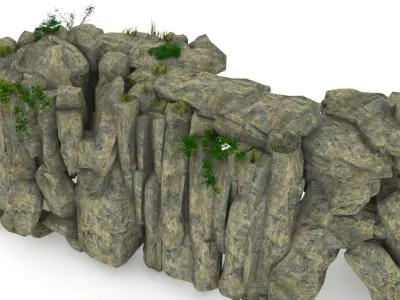 Mountain stone 3D model
