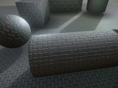 Cobblestone 6 - Texture Set 17  Texture