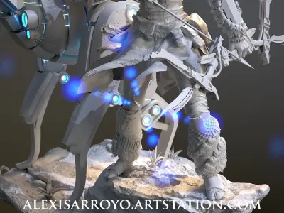 Aloy Horizon Zero Dawn 3D print model