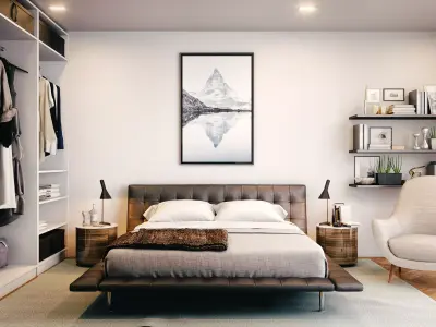 House Interior 3D model get
