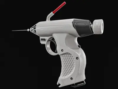 Sci fi Medical Device  Low-poly 3D model