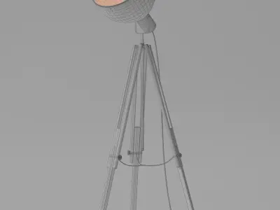 Floor Lamp 02 3D model