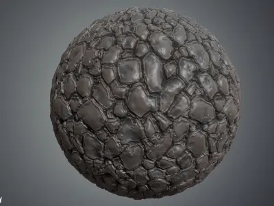 Stylized Ground Vol 12  - Hand Painted Texture Texture