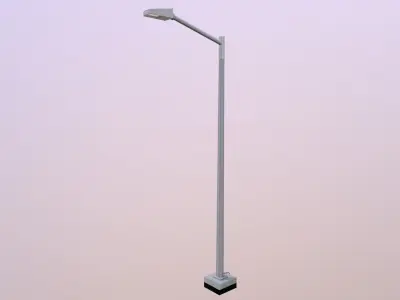 Street Light Low-poly 3D model