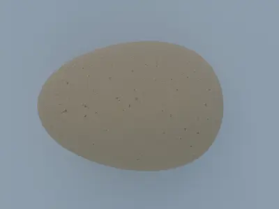 Egg Food 3D model
