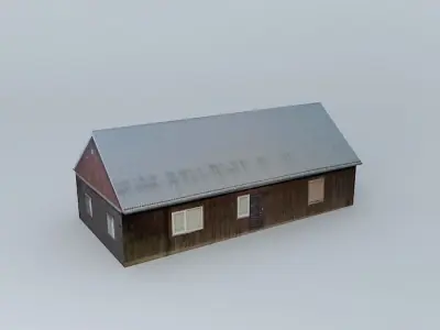 Hungarian street in Pilsen Free 3D model