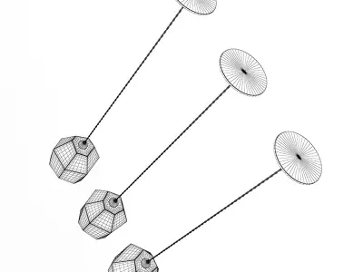 Ceiling Lamp 3D model 36