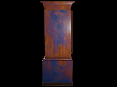 Cabinet Game Ready Low-Poly PBR 3D Model Low-poly 3D model