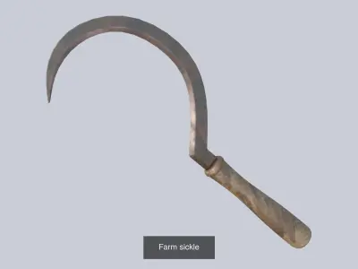 Farm tools collection 3D Model Pack