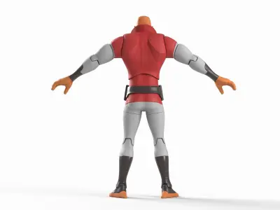 Allen the Alien Toy 3D model