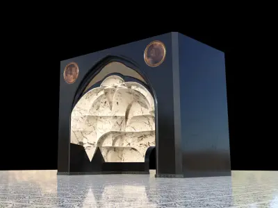 muqarnas flat 3D model