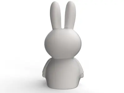 Bunny Miffy Lamp 3D print model