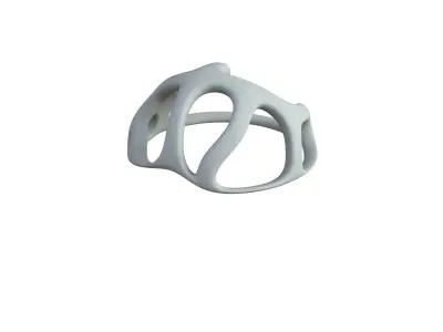 SciFi Cube Object No 45887 Low Poly Shape Low-poly 3D model