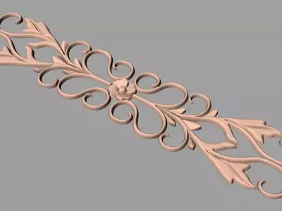 CNC 3D relief design STL format file used for artcam aspire E748 3D model