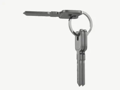 computer key set 3D model