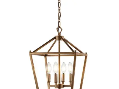 Maggiemae Light Lantern Geometric Chandelier 3D model