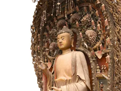 Deity Statue Sculpture15 3D model