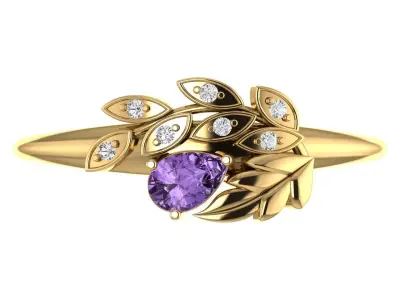 Light weight finger ring 3D print model purchase