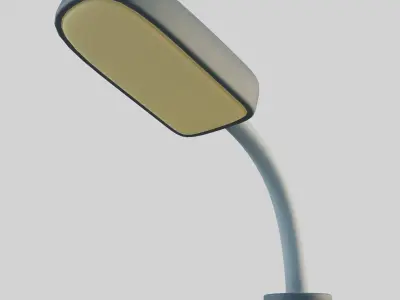Cartoon Street Light 5 Low-poly 3D model