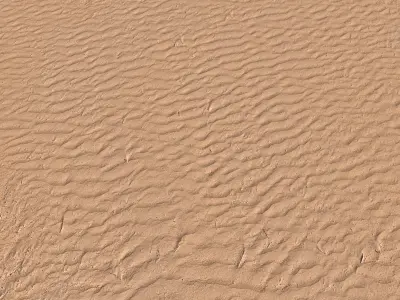 Sand Beach 06 PBR Low-poly 3D model