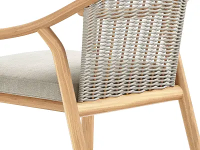 Elunda chair 3D model