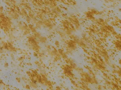 Rust Speckled White Paint  Texture