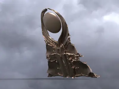 Dragon Stone pyramid collection 3D model