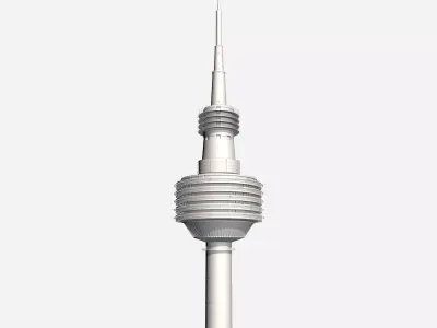  TV tower 3D model