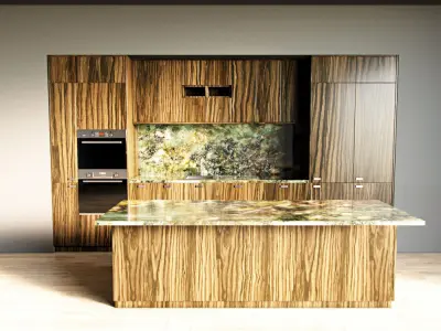 104-Kitchen8 texture 9 3D model