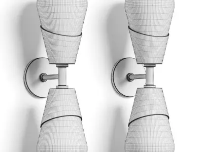Lulu and Georgia Prim Sconce Wall Lamp 3D model