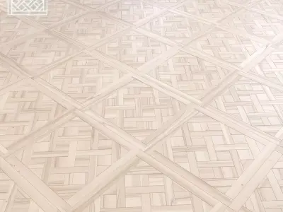 Parquet - Laminate - Wooden floor Low-poly 3D model 34