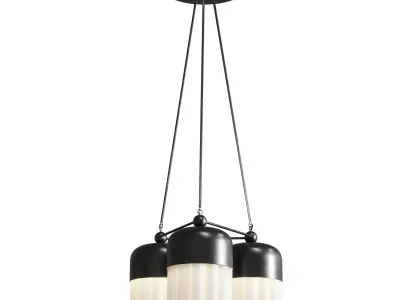 apparatus tassel 01 pendant light Low-poly 3D model