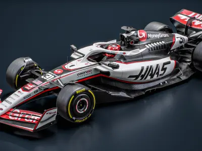  Haas F1 VF-25 2025 Formula 1 Race Car 